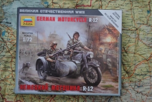 Zvezda 6142  German Motorcycle BMW R-12